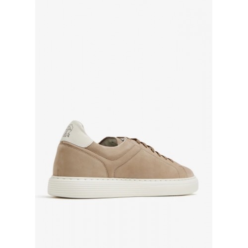Sneakers BRUNELLO CUCINELLI, Calfskin, Low Top, Beige Sneakers BRUNELLO CUCINELLI, Calfskin, Low Top, Beige