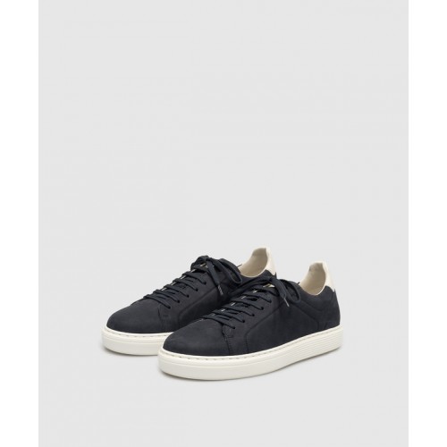 Sneakers BRUNELLO CUCINELLI, Low Top, Classic, Lether, Navy Blue Sneakers BRUNELLO CUCINELLI, Low Top, Classic, Lether, Navy Blue