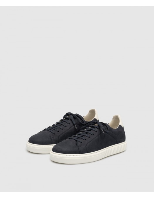 Sneakers BRUNELLO CUCINELLI, Low Top, Classic, Lether, Navy Blue - MZUDBTJ264CFX60