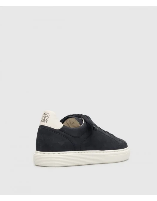 Sneakers BRUNELLO CUCINELLI, Low Top, Classic, Lether, Navy Blue - MZUDBTJ264CFX60 Sneakers BRUNELLO CUCINELLI, Low Top, Classic, Lether, Navy Blue - MZUDBTJ264CFX60