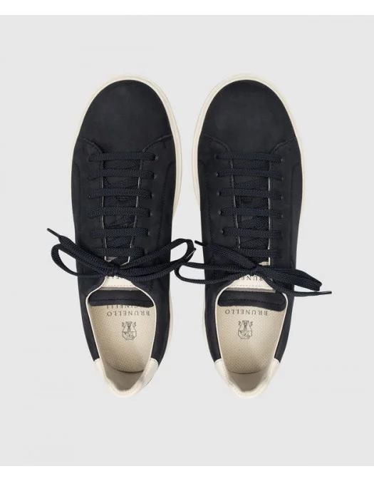 Sneakers BRUNELLO CUCINELLI, Low Top, Classic, Lether, Navy Blue - MZUDBTJ264CFX60 Sneakers BRUNELLO CUCINELLI, Low Top, Classic, Lether, Navy Blue - MZUDBTJ264CFX60