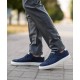 Sneakers BRUNELLO CUCINELLI, Low Top, Classic, Lether, Navy Blue - MZUDBTJ264CFX60