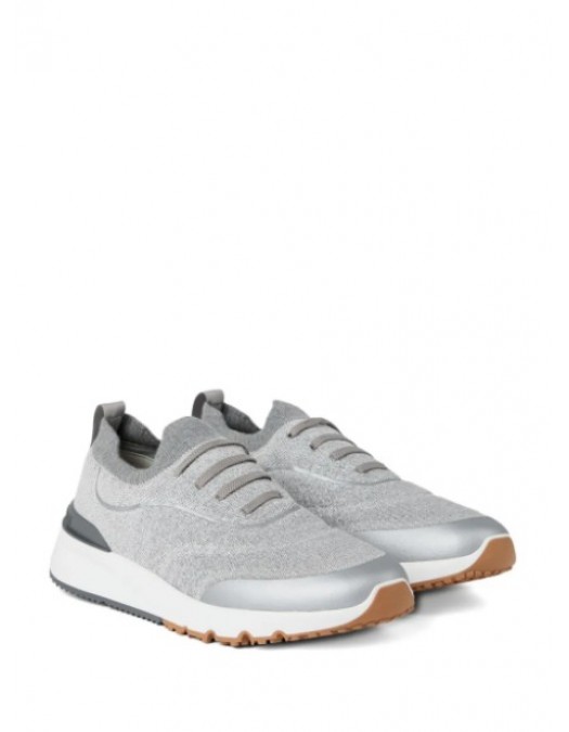 Sneakers BRUNELLO CUCINELLI, knitted runners sneakers - MZUEHRO342CRG32