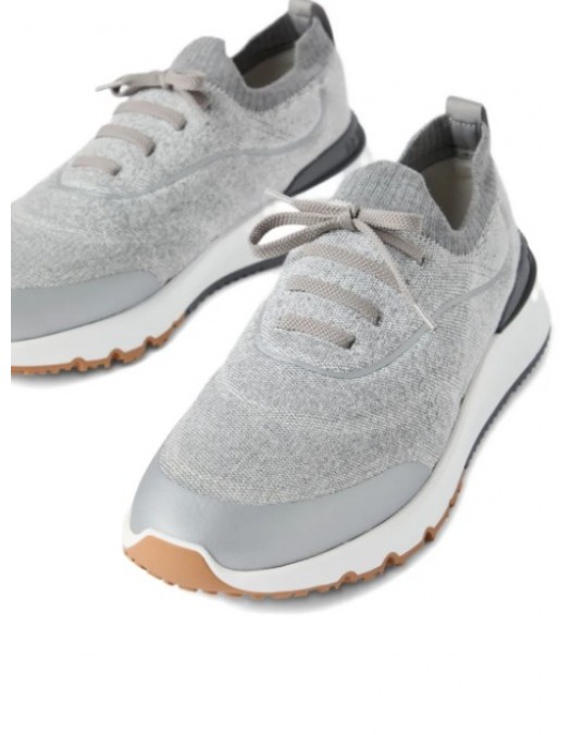 Sneakers BRUNELLO CUCINELLI, knitted runners sneakers - MZUEHRO342CRG32