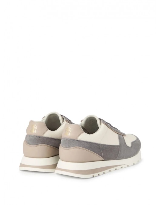 Sneakers BRUNELLO CUCINELLI, Panelled Detail, Low Top, Grey - MZUESLA289CAO87