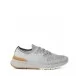 Sneakers BRUNELLO CUCINELLI, Knitted Detail, Low Top, Grey - MZUKISO250CJN33