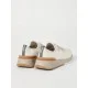 Sneakers BRUNELLO CUCINELLI, Knitted Detail, Low Top,Beige - MZUKISO250CSB87 Sneakers BRUNELLO CUCINELLI, Knitted Detail, Low Top,Beige - MZUKISO250CSB87