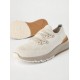 Sneakers BRUNELLO CUCINELLI, Knitted Detail, Low Top,Beige - MZUKISO250CSB87