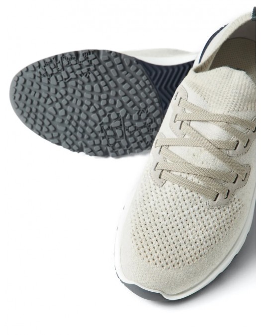 Sneakers BRUNELLO CUCINELLI, Perforated Detail, Low Top, White - MZUKISO250CW751