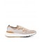Sneakers BRUNELLO CUCINELLI, Mesh Design, Low Top,Beige