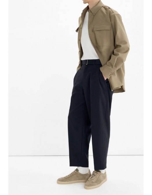 Sneakers BRUNELLO CUCINELLI, Suede sneakers, Beige - MZUMGLJ336CDG36
