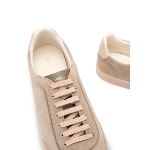 Sneakers BRUNELLO CUCINELLI, suede panelled sneakers