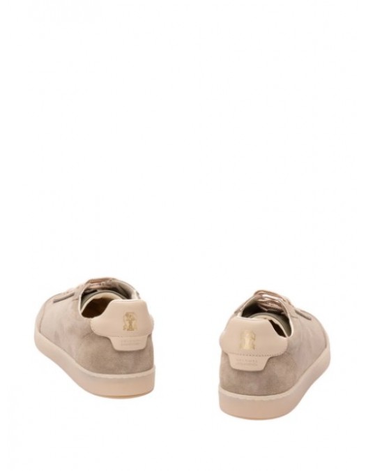 Sneakers BRUNELLO CUCINELLI, suede panelled sneakers - MZUMGLJ336CEQ89