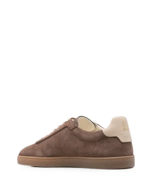 Sneakers BRUNELLO CUCINELLI, suede panelled sneakers - MZUMGLJ336CEQ89