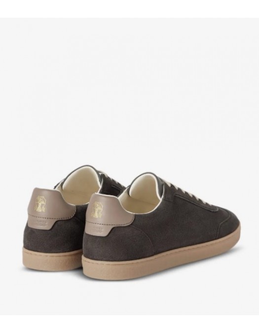 Sneakers BRUNELLO CUCINELLI, Suede Brown - MZUMGLJ336CLV06