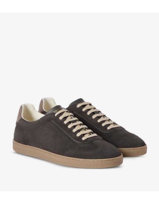 Sneakers BRUNELLO CUCINELLI, Suede Brown - MZUMGLJ336CLV06