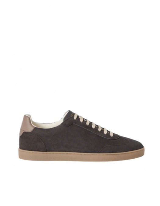 Sneakers BRUNELLO CUCINELLI, Suede Brown - MZUMGLJ336CLV06