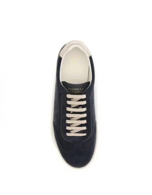 Sneakers BRUNELLO CUCINELLI, suede lace-up sneakers - brown - MZUMGLJ336COK25