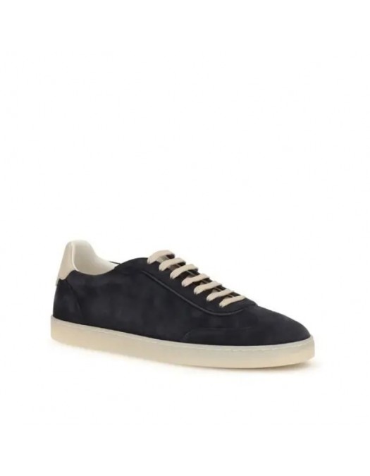 Sneakers BRUNELLO CUCINELLI, suede lace-up sneakers - brown - MZUMGLJ336COK25