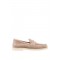 Loafers BRUNELLO CUCINELLI, topstitched leather loafers, Beige