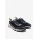 Sneakers BRUNELLO CUCINELLI, Suede Runner, Navy Blue - MZUSGGO278CJV06