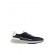 Sneakers BRUNELLO CUCINELLI, Suede Runner, Navy Blue - MZUSGGO278CJV06