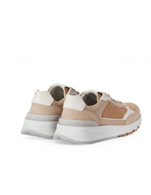 Sneakers BRUNELLO CUCINELLI, Leather Brown - MZUSNEO355CIC58
