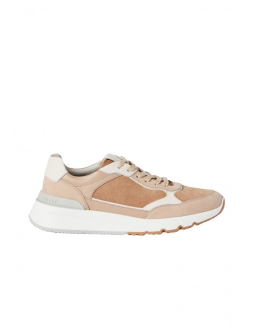 Sneakers BRUNELLO CUCINELLI, Leather Brown - MZUSNEO355CIC58