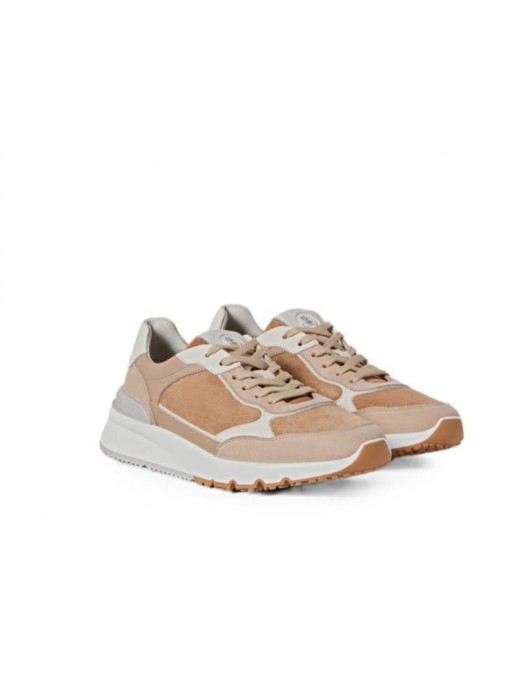 Sneakers BRUNELLO CUCINELLI, Leather Brown - MZUSNEO355CIC58