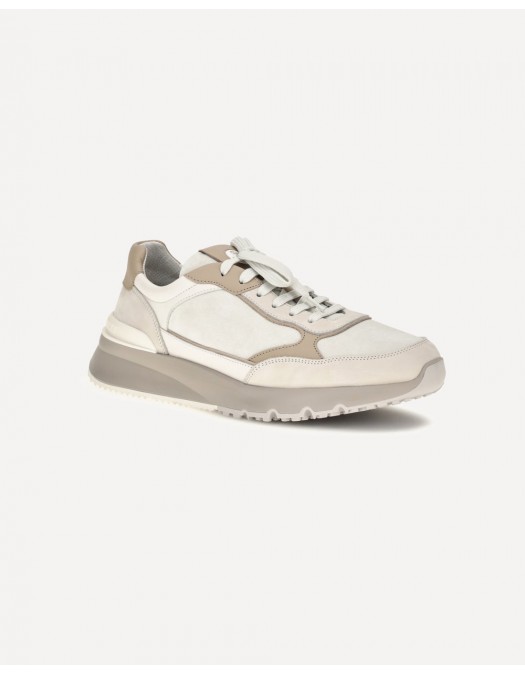 Sneakers BRUNELLO CUCINELLI, Leather Beige - MZUSNEO355CTG72