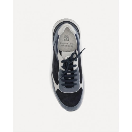 Sneakers BRUNELLO CUCINELLI, Leather Blue