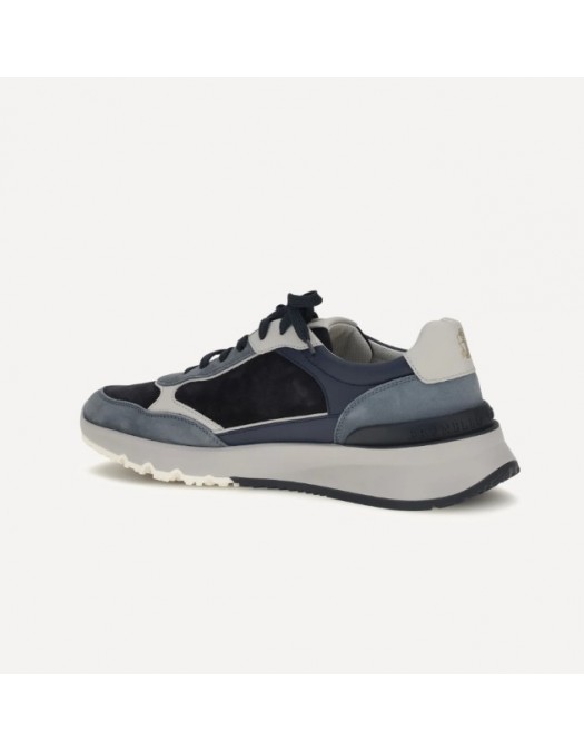 Sneakers BRUNELLO CUCINELLI, Leather Blue - MZUSNEO355CVV29