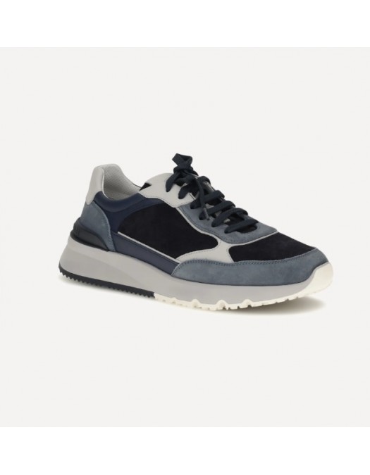 Sneakers BRUNELLO CUCINELLI, Leather Blue - MZUSNEO355CVV29