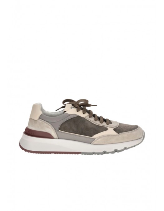 Sneakers BRUNELLO CUCINELLI,  Leather, Multicolor - MZUSNEO355CYR60