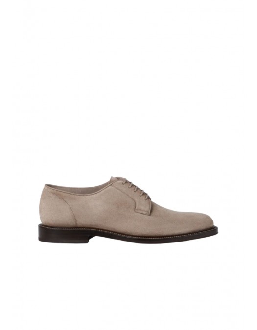 Pantofi BRUNELLO CUCINELLI, suede derby shoes - MZUSOLE672C4298