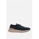 Sneakers BRUNELLO CUCINELLI, Navy Blue, Low Top Design - MZUWLBO253CEG72