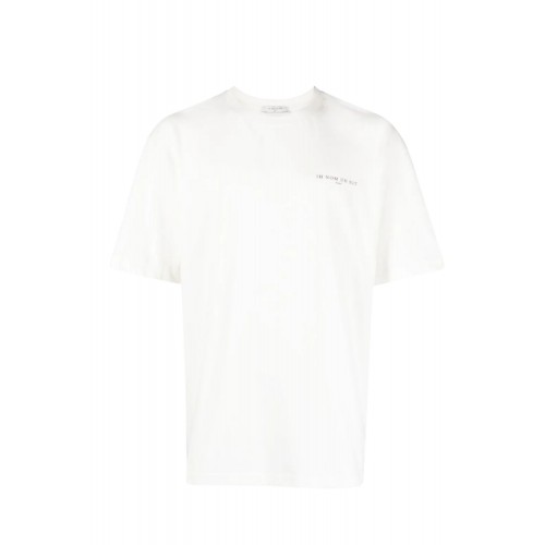 Tricou Ih Nom Uh Nit, White Mask, Alb Tricou Ih Nom Uh Nit, White Mask, Alb