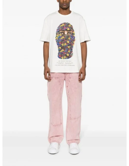 Tricou Ih Nom Uh Nit, Face Print On, NMS24227081 - NMS24227081XS Tricou Ih Nom Uh Nit, Face Print On, NMS24227081 - NMS24227081XS