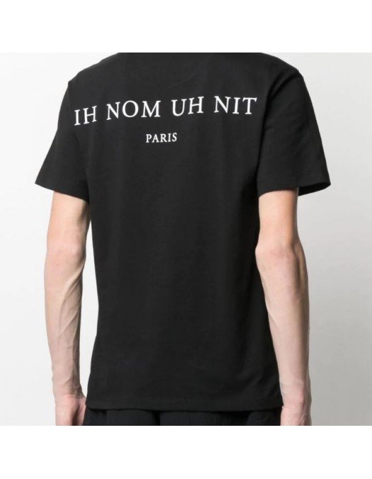 Tricou Ih Nom Uh Nit, Imprimeu ACDC, Negru - NUS21251009