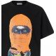 TRICOU IH NOM UH NIT, Relax Fit With MASK21 ORANGE ON Front, Negru - NUS22247009
