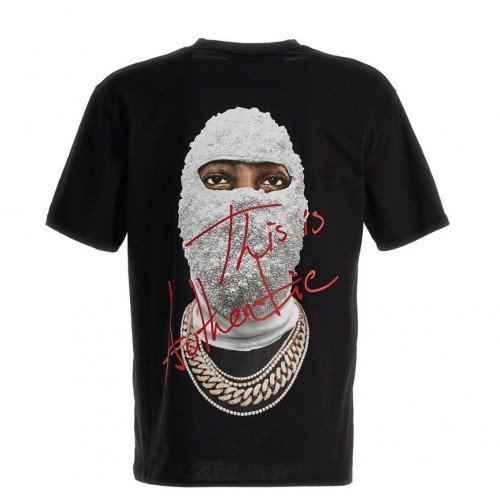 Tricou Ih Nom Uh Nit, This Is Authentic on back, Negru