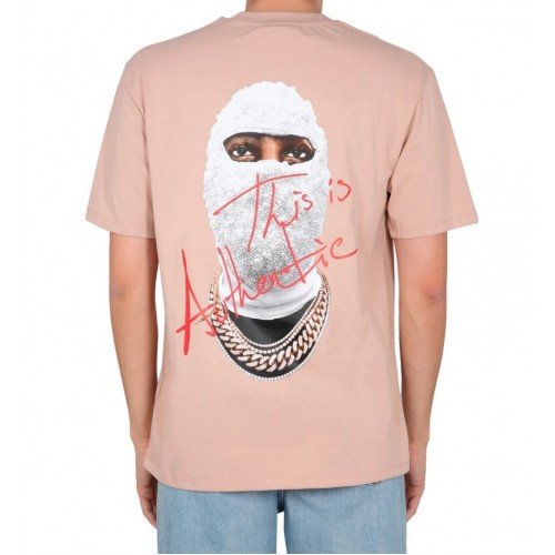Tricou Ih Nom Uh Nit, This Is Authentic on back, Bej Tricou Ih Nom Uh Nit, This Is Authentic on back, Bej