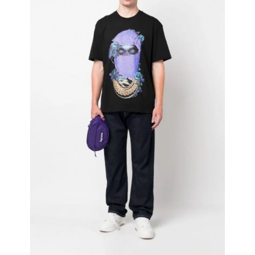 Tricou Ih Nom Uh Nit, Mask Off Flower Print, Negru NUW23231009 Tricou Ih Nom Uh Nit, Mask Off Flower Print, Negru NUW23231009