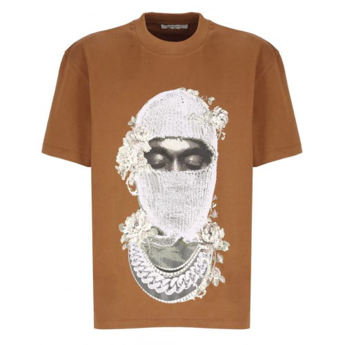 Tricou Ih Nom Uh Nit, Mask Off Flower Print, Maro