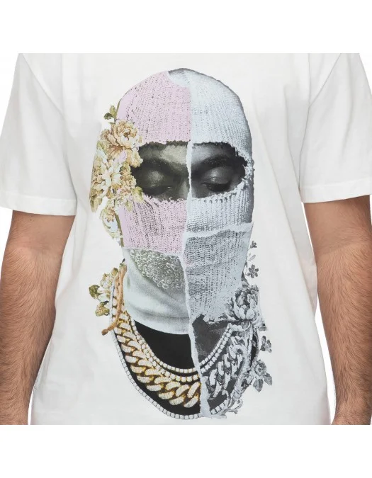 Tricou Ih Nom Uh Nit, Newspaper Mask, Alb - NUS24254081 Tricou Ih Nom Uh Nit, Newspaper Mask, Alb - NUS24254081
