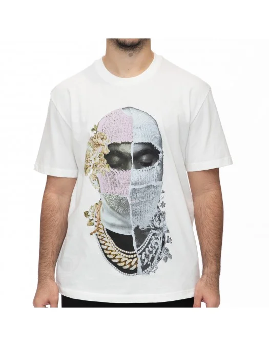 Tricou Ih Nom Uh Nit, Newspaper Mask, Alb - NUS24254081 Tricou Ih Nom Uh Nit, Newspaper Mask, Alb - NUS24254081