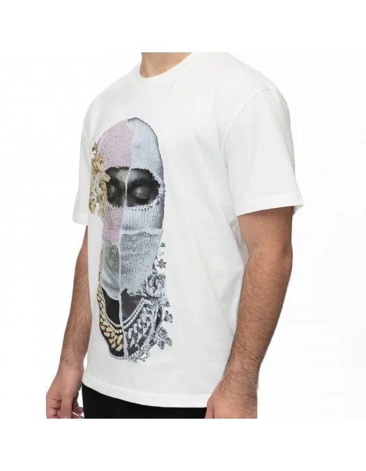 Tricou Ih Nom Uh Nit, Newspaper Mask, Alb - NUS24254081 Tricou Ih Nom Uh Nit, Newspaper Mask, Alb - NUS24254081