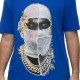 Tricou Ih Nom Uh Nit, Newspaper Mask, Blue - NUS24254246
