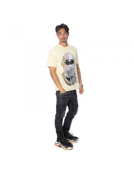 Tricou Ih Nom Uh Nit, Newspaper Mask, NUS24254A03 - NUS24254A03
