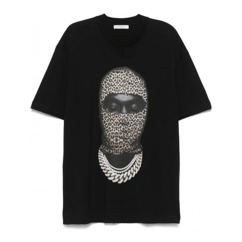 Tricou IH NOM UH NIT, Leopard Mask, White